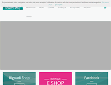 Tablet Screenshot of bigoudishop.fr